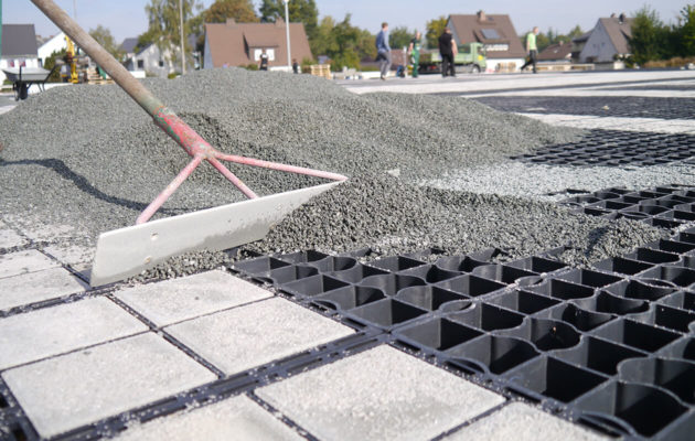 ECORASTER- zatravňovací dlažba- ECORASTER- využití v praxi