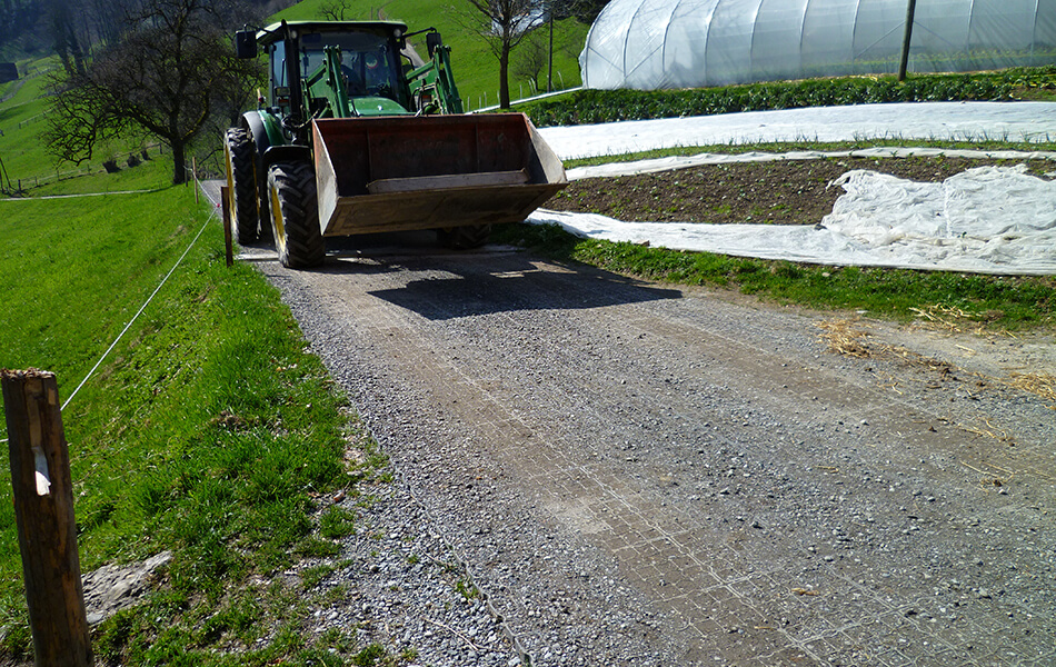 ECORASTER- zatravňovací dlažba- ECORASTER- využití v praxi