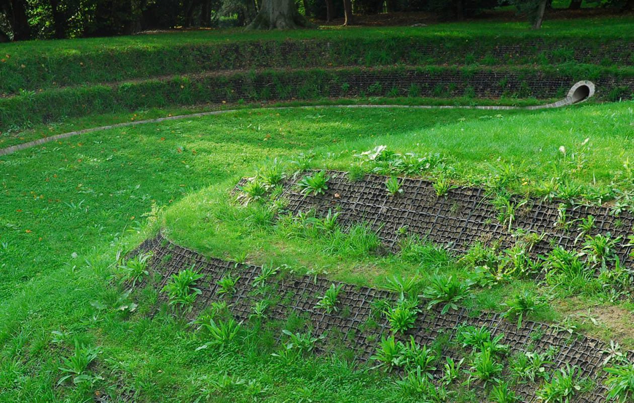 ECORASTER- zatravňovací dlažba- ECORASTER- využití v praxi