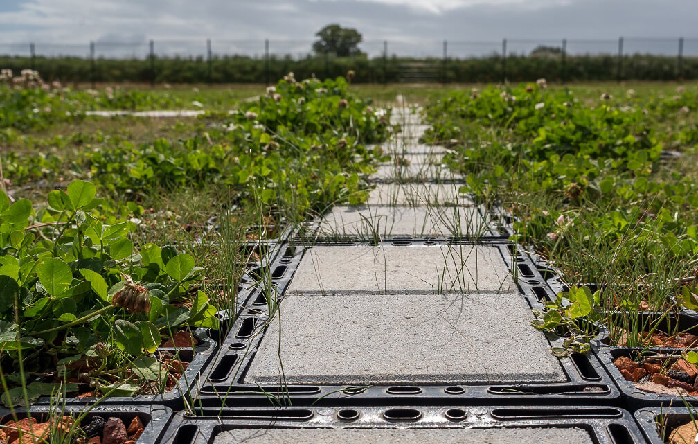 ECORASTER- zatravňovací dlažba- ECORASTER- využití v praxi