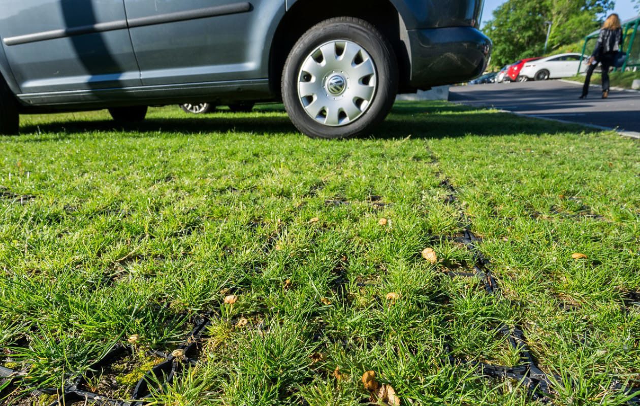 ECORASTER- zatravňovací dlažba- ECORASTER- využití v praxi