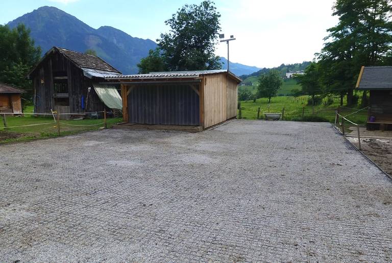 ECORASTER- zatravňovací dlažba- ECORASTER- využití pro koně