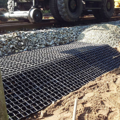 ECORASTER- zatravňovací dlažba- ECORASTER S50- využití v praxi