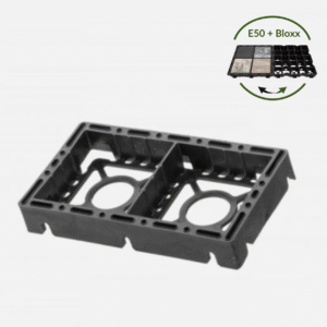 ECORASTER® Bloxx 0.5 - černá