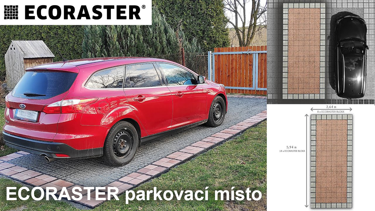 ecoraster-parkovací místo